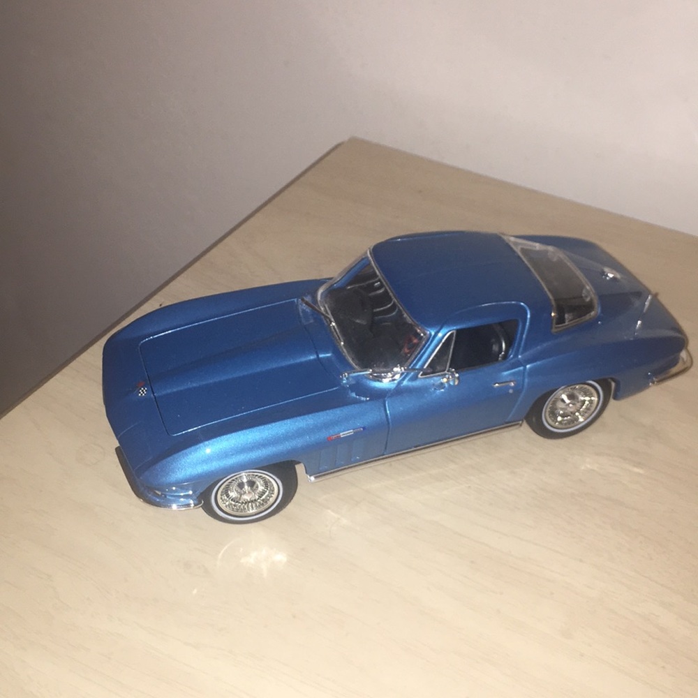 1965 Blue Chevrolet Model